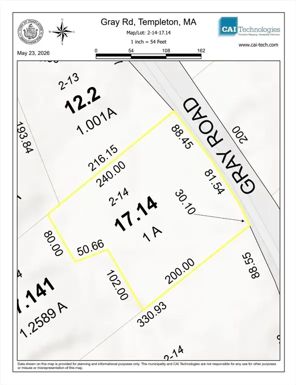 0 Gray Road, Templeton, MA 01468