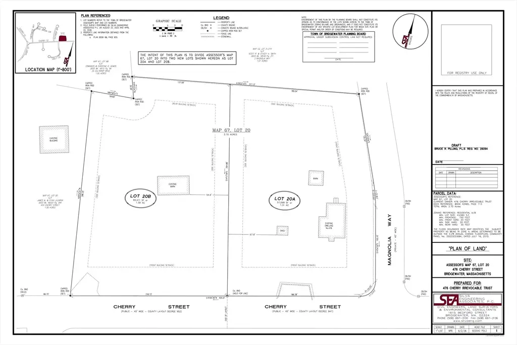 Lot 20B Cherry Street, Bridgewater, MA 02324 - #1