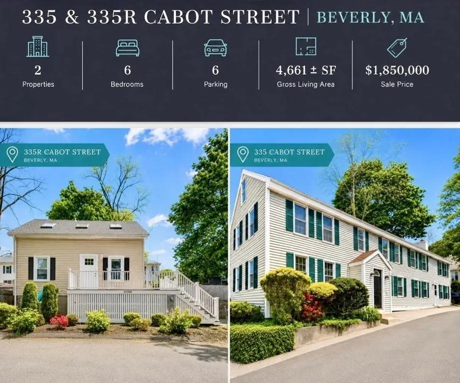 335 & 335R Cabot St, Beverly, MA 01915 - #1