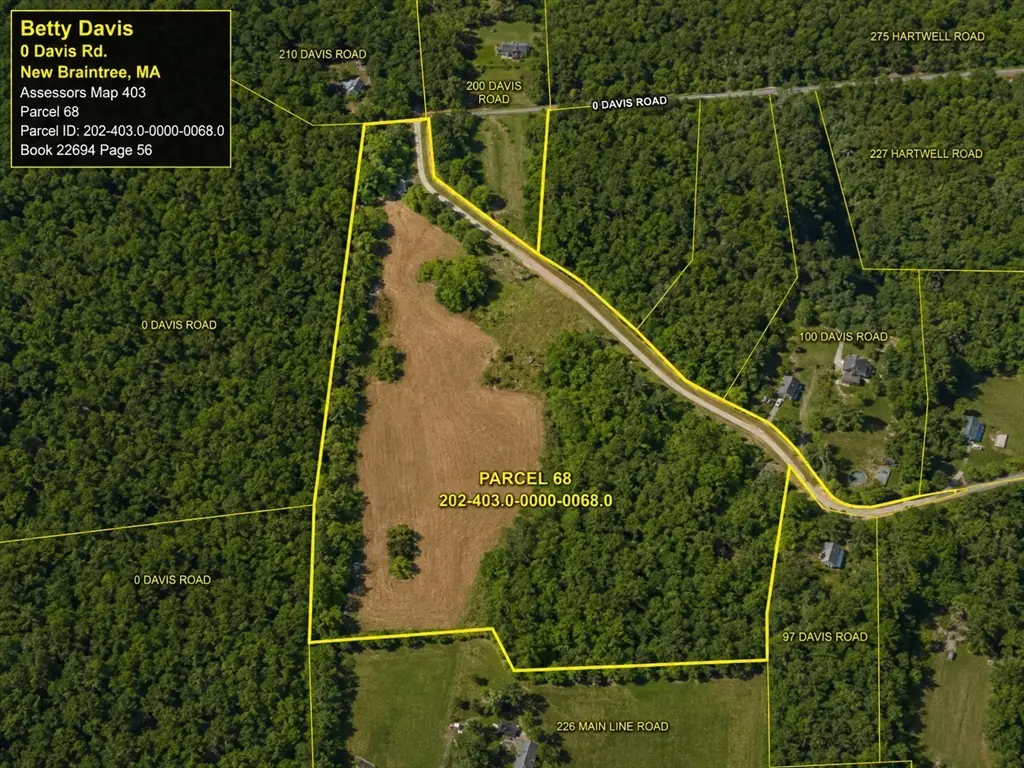 0 Davis Rd, New Braintree, MA 01531 - #1