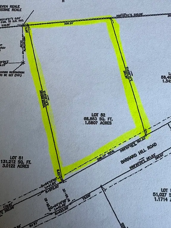 Lot 52A Barnard Hill Road, Boylston, MA 01505 - #1