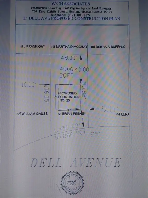 25 Dell, Boston, MA 02136 - #2