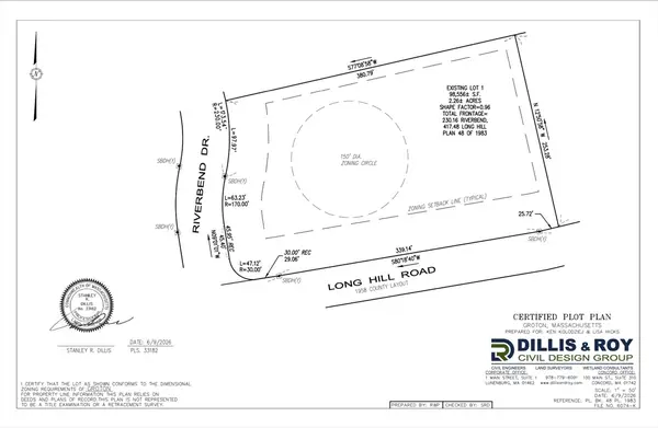 Lot 1 Long Hill Road, Groton, MA 01450