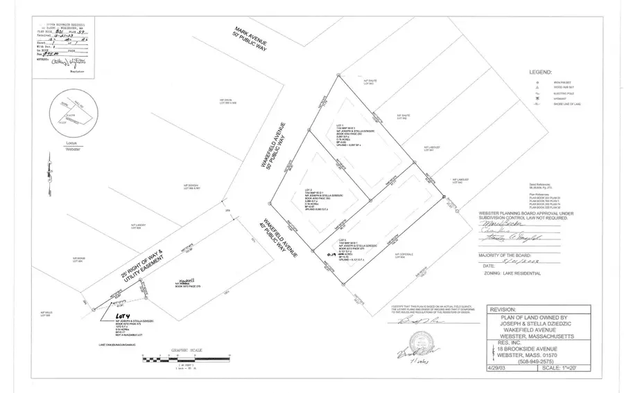 60 Wakefield Ave Webster Lake, Webster, MA 01570 - #3