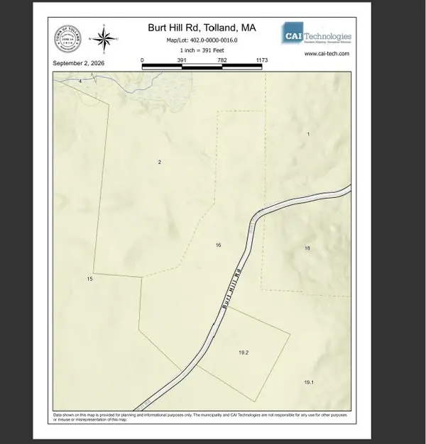 0 Burt Hill Rd Parcel 16, Tolland, MA 01034