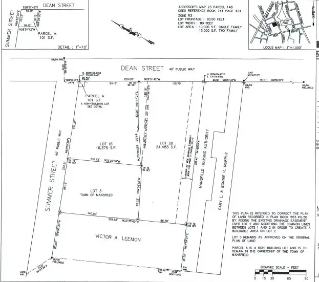 Lot 3 Summer St, Mansfield, MA 02048 - #1