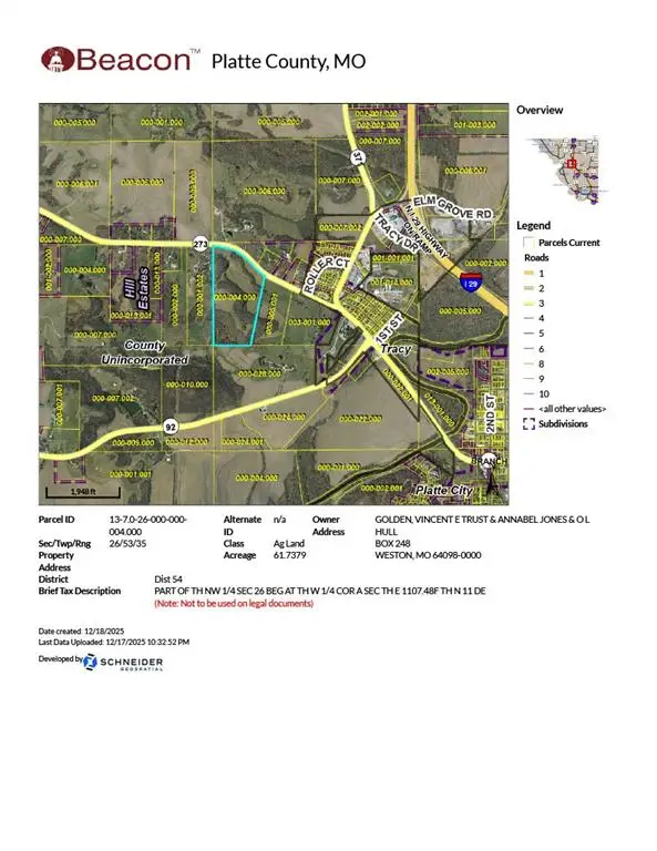 Mo Hwy 273 Highway, Tracy, MO 64079 - Image #1