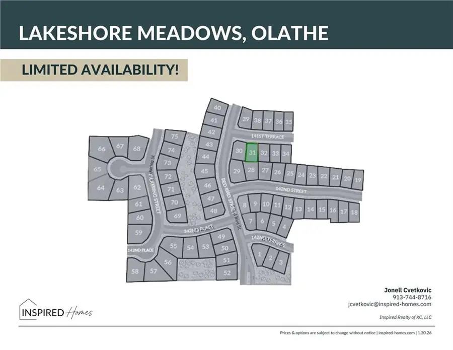 25237 W 141st Terrace, Olathe, KS 66061 - #2