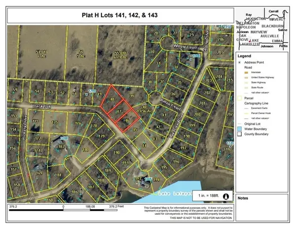 Plat H Lot 141,142&143 Black Oak N/a, Odessa, MO 64076