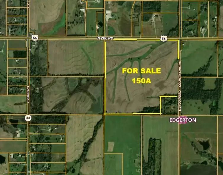X 56 Highway, Wellsville, KS 66092 - #1