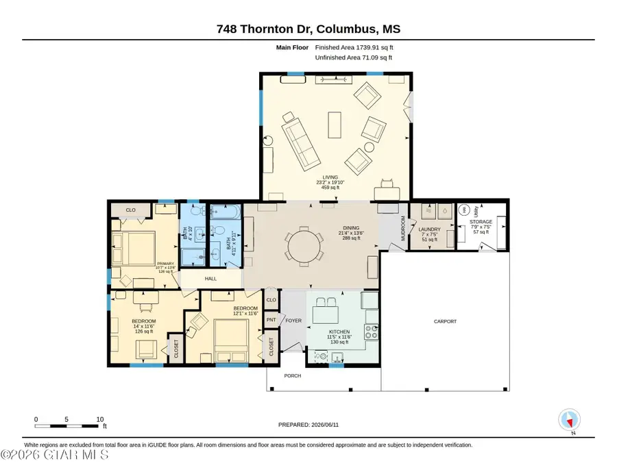 748 Thornton, Columbus, MS 39702 - #2