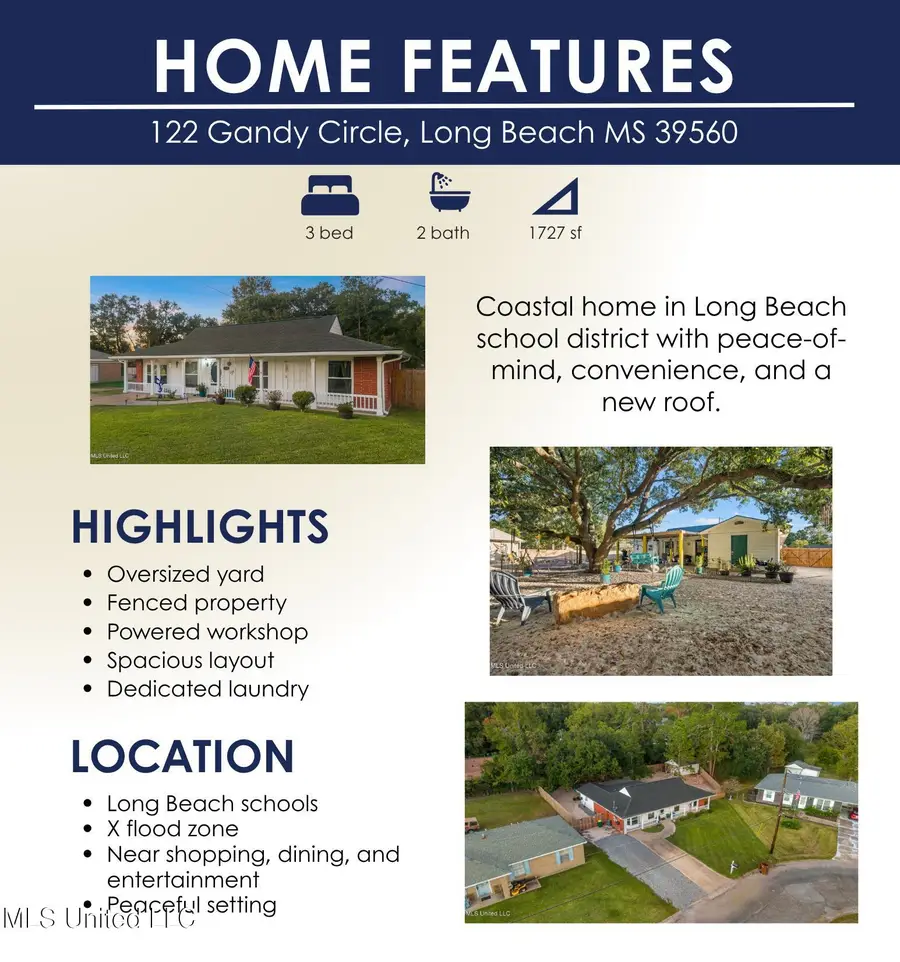 122 Gandy Circle, Long Beach, MS 39560 - Image #2