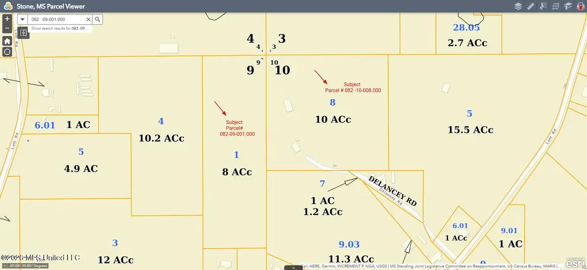 Nsn Delancey Road, Perkinston, MS 39573 - #1