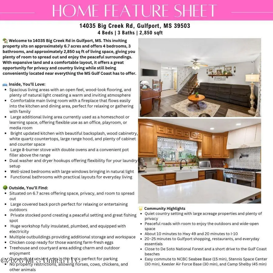 14035 Big Creek Road, Gulfport, MS 39503 - #2