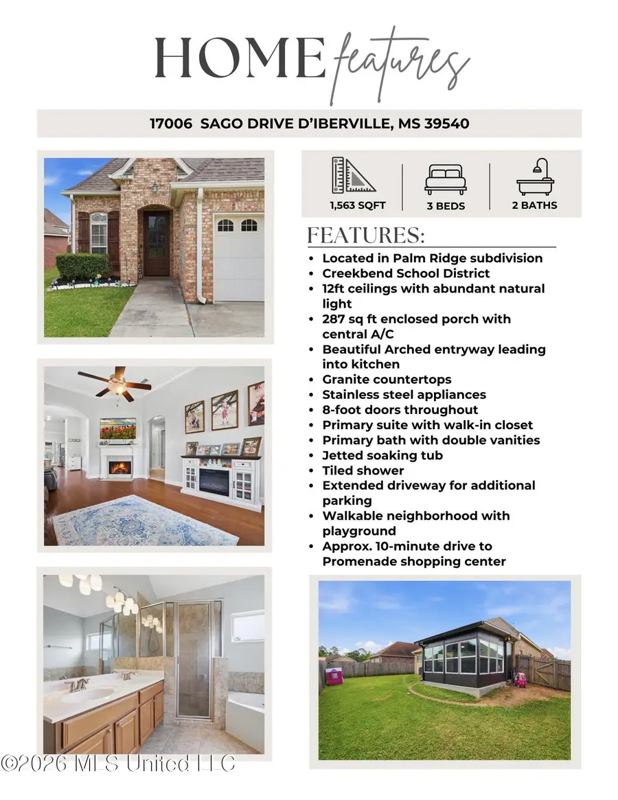 17006 Sago Drive, Diberville, MS 39540 - #2