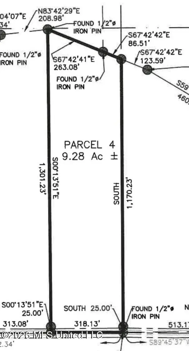 Parcel 4 Cox Road, Wiggins, MS 39577 - #1