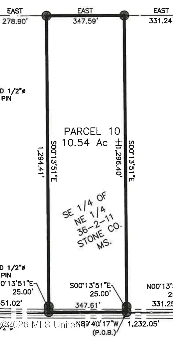 Parcel 10 Cox Road, Wiggins, MS 39577