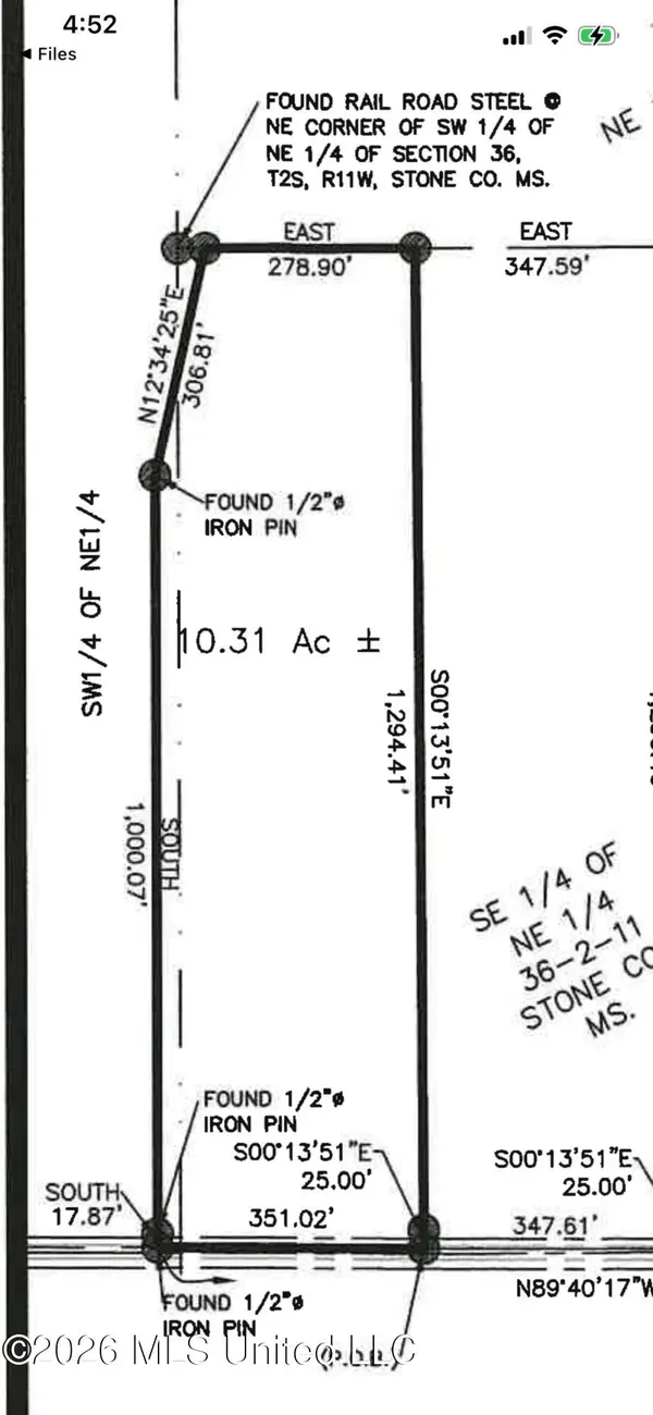 Parcel 11 Cox Road, Wiggins, MS 39577
