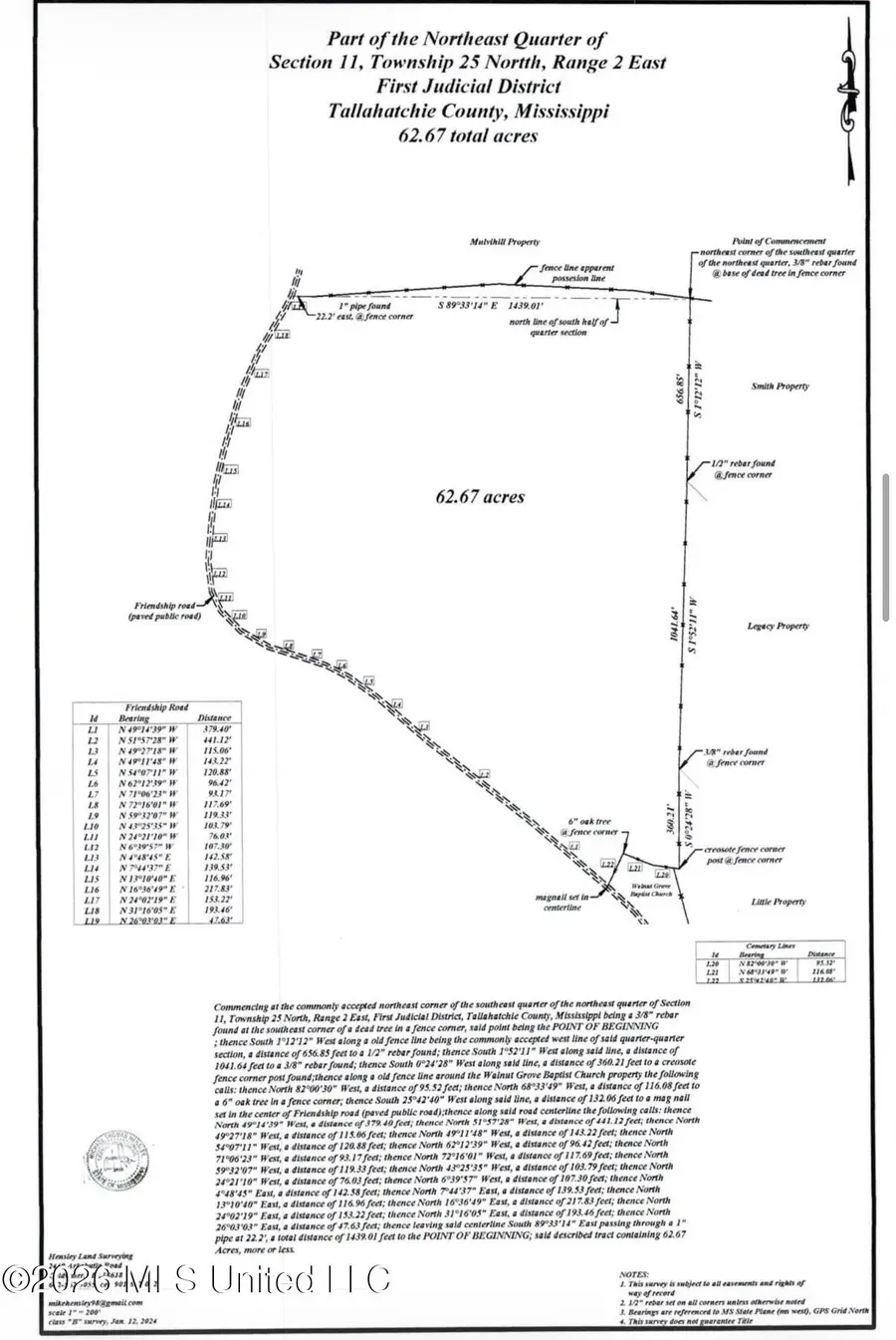 1250 Friendship East Road, Charleston, MS 38921 - #2