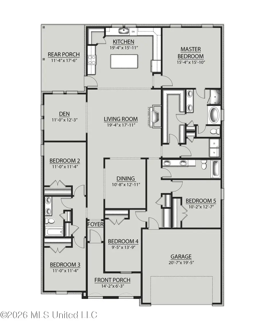 15331 S Swan Road, Gulfport, MS 39503 - #2