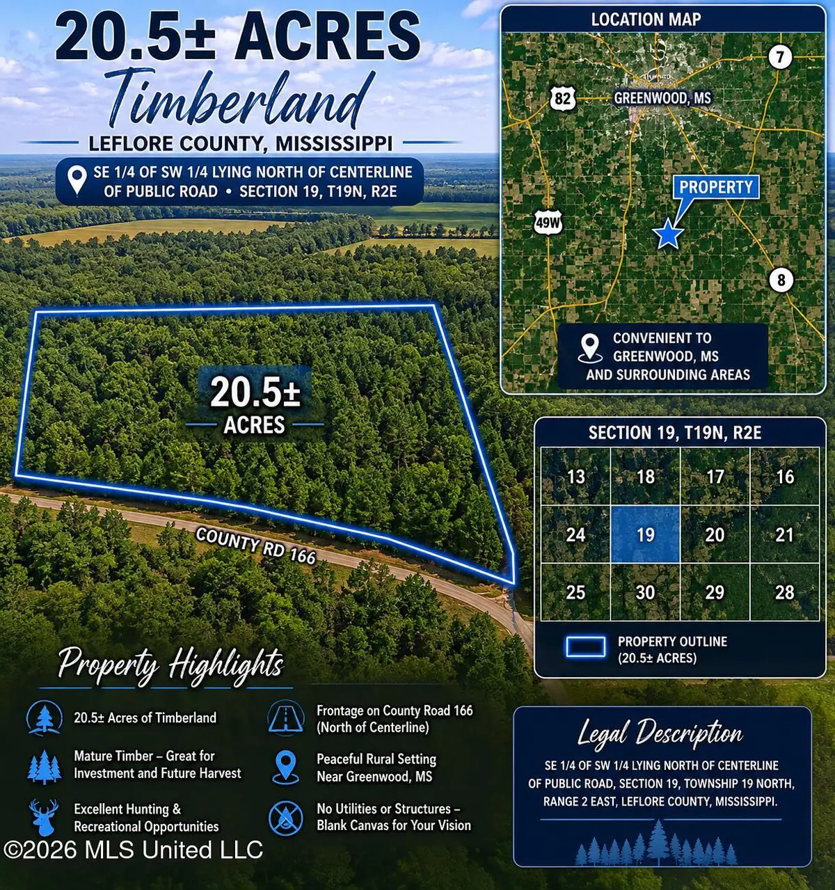 Mitchell Road, Greenwood, MS 38930 - #1