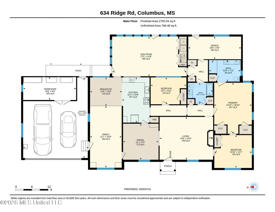 634 Ridge Road, Columbus, MS 39705 - #2
