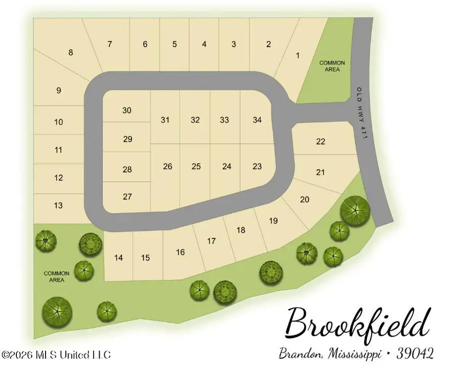 342 Brookfield Circle, Brandon, MS 39042 - #2