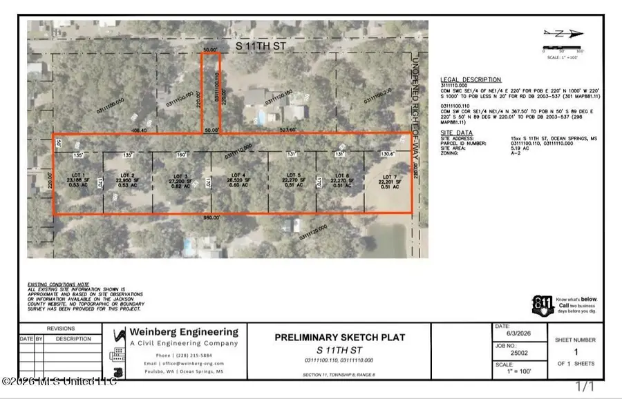 0 S 11th Street, Ocean Springs, MS 39564 - #3