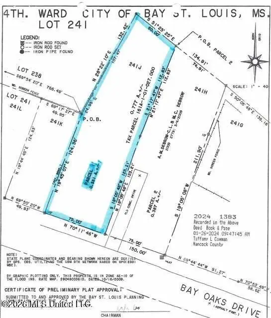 115 Bay Oaks Drive, Bay Saint Louis, MS 39520 - #2