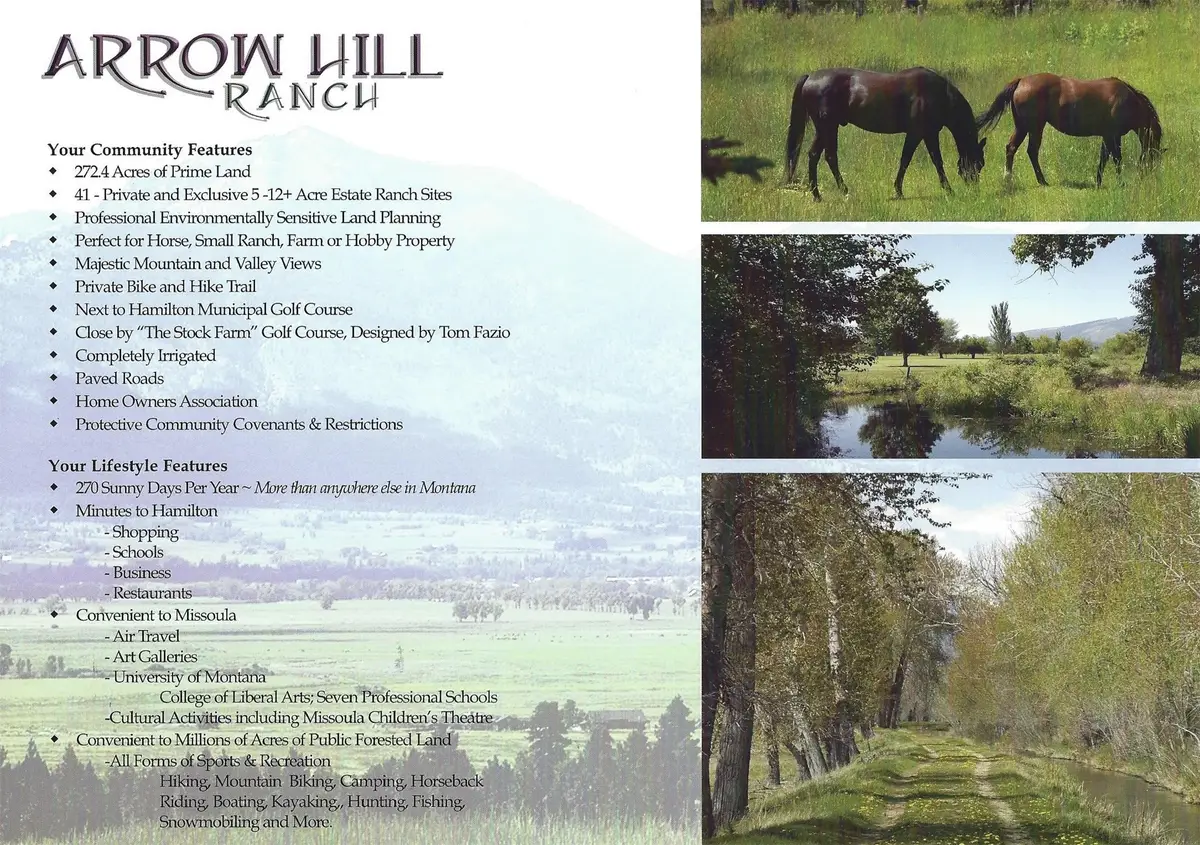 461 Arrow Hill Ranch Road, Hamilton, MT 59840 - #1