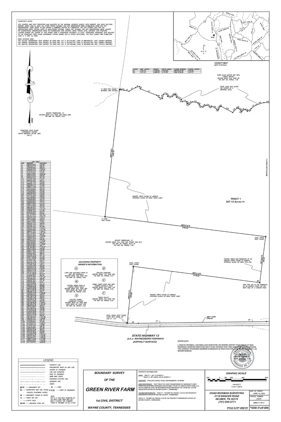 0 Phillips Chapel Rd, Waynesboro, TN 38485 - Image #3