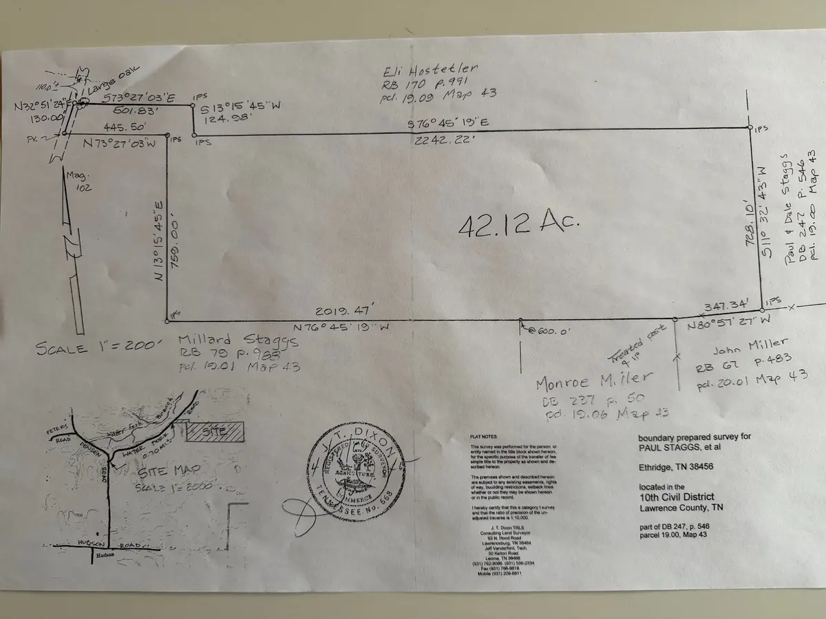 0 Waterfork Road, Ethridge, TN 38456 - Image #1