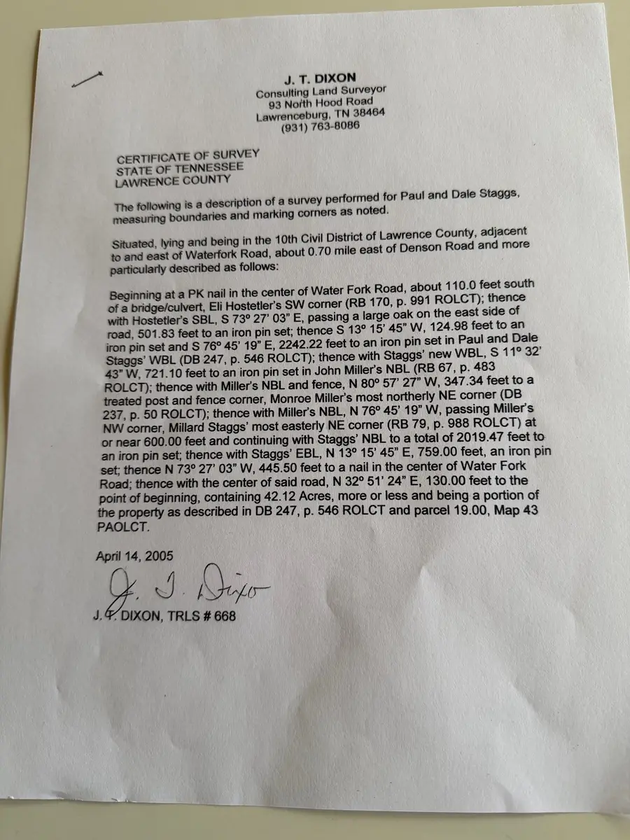 0 Waterfork Road, Ethridge, TN 38456 - Image #2