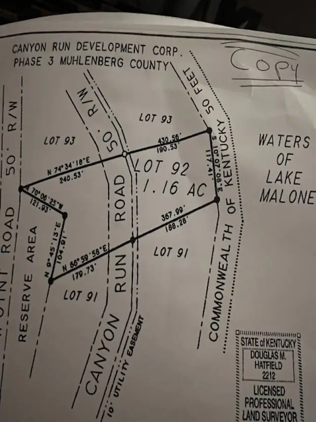 0 Canyon Run Road, Lewisburg, KY 42256 - #3