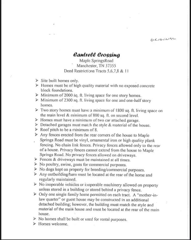 0 Maple Springs Rd, Manchester, TN 37355 - #3