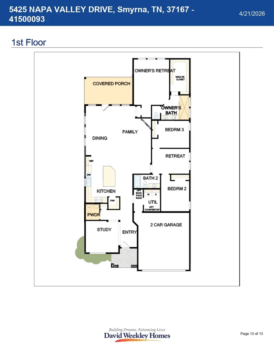 5425 Napa Valley Dr, Smyrna, TN 37167 - #2