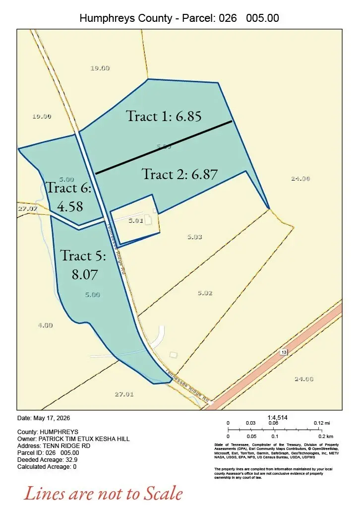 0 Tennessee Ridge Road, Waverly, TN 37185 - #1