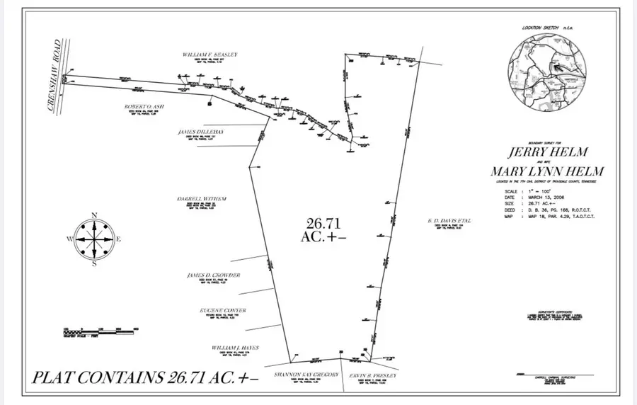 0 Crenshaw Road, Hartsville, TN 37074 - #3