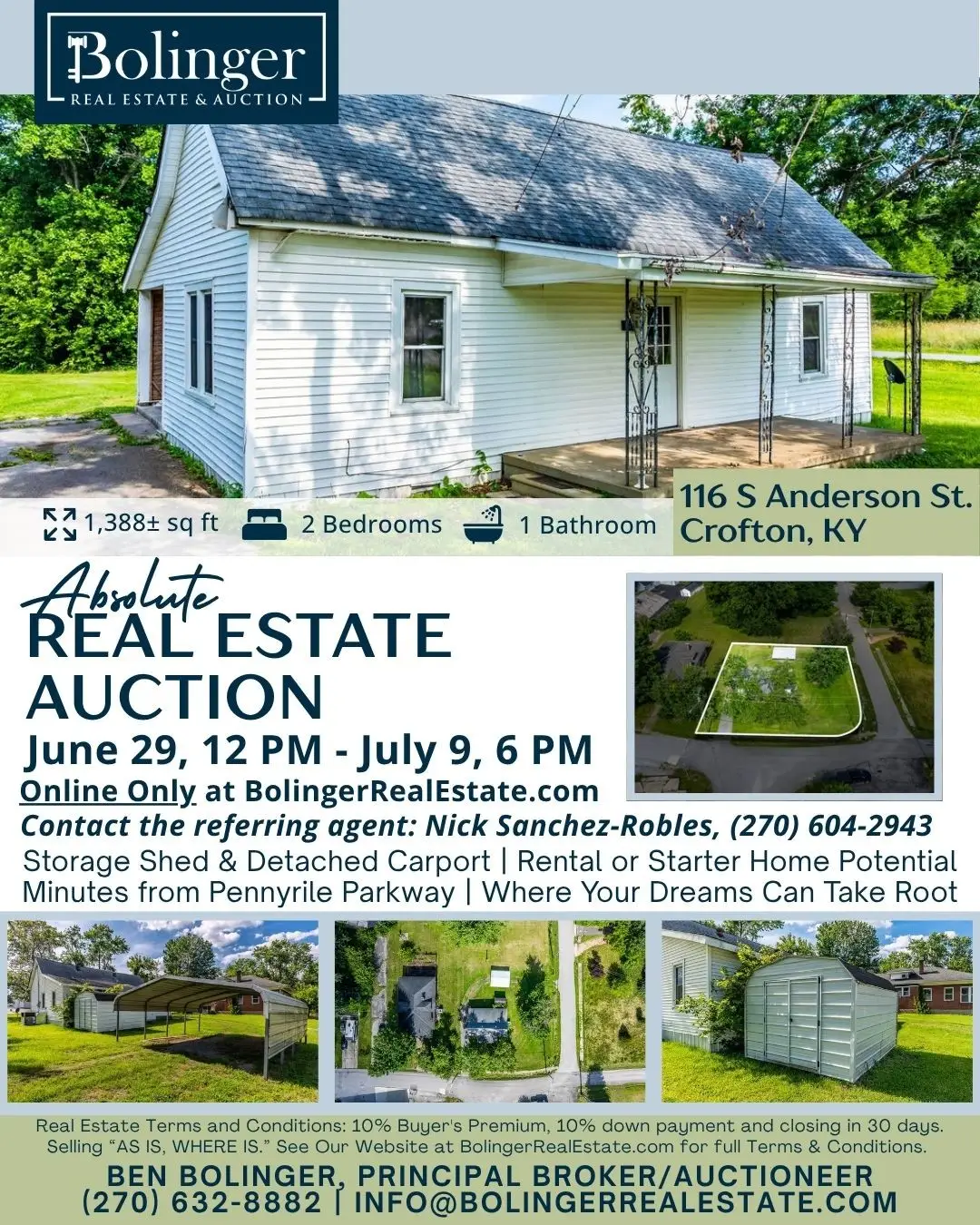 116 S Anderson St, Crofton, KY 42217 - #1