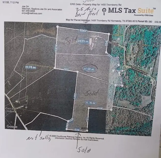 0 Cascade Hollow Road, Normandy, TN 37360 - #1