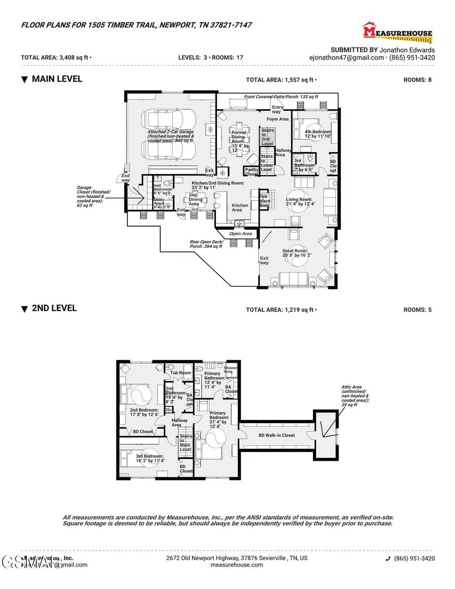 1505 Timber Trail, Newport, TN 37821 - #3