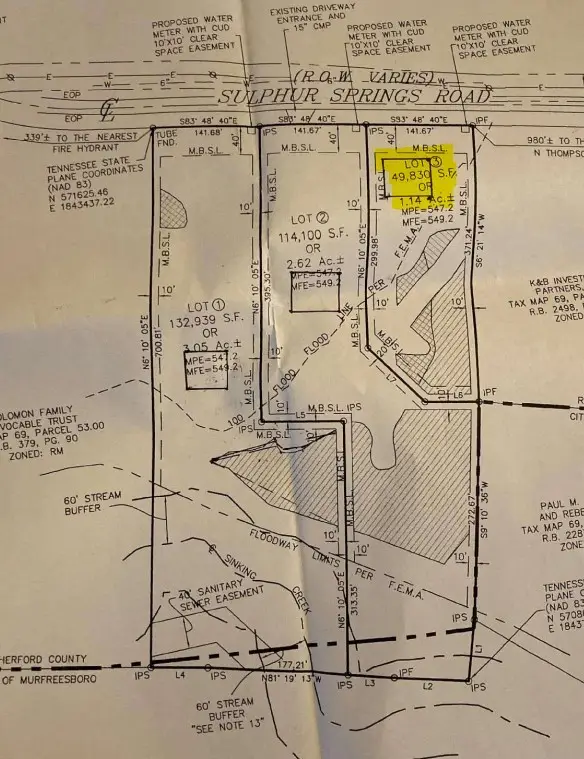 3261 Sulphur Springs Rd, Murfreesboro, TN 37129 - #2
