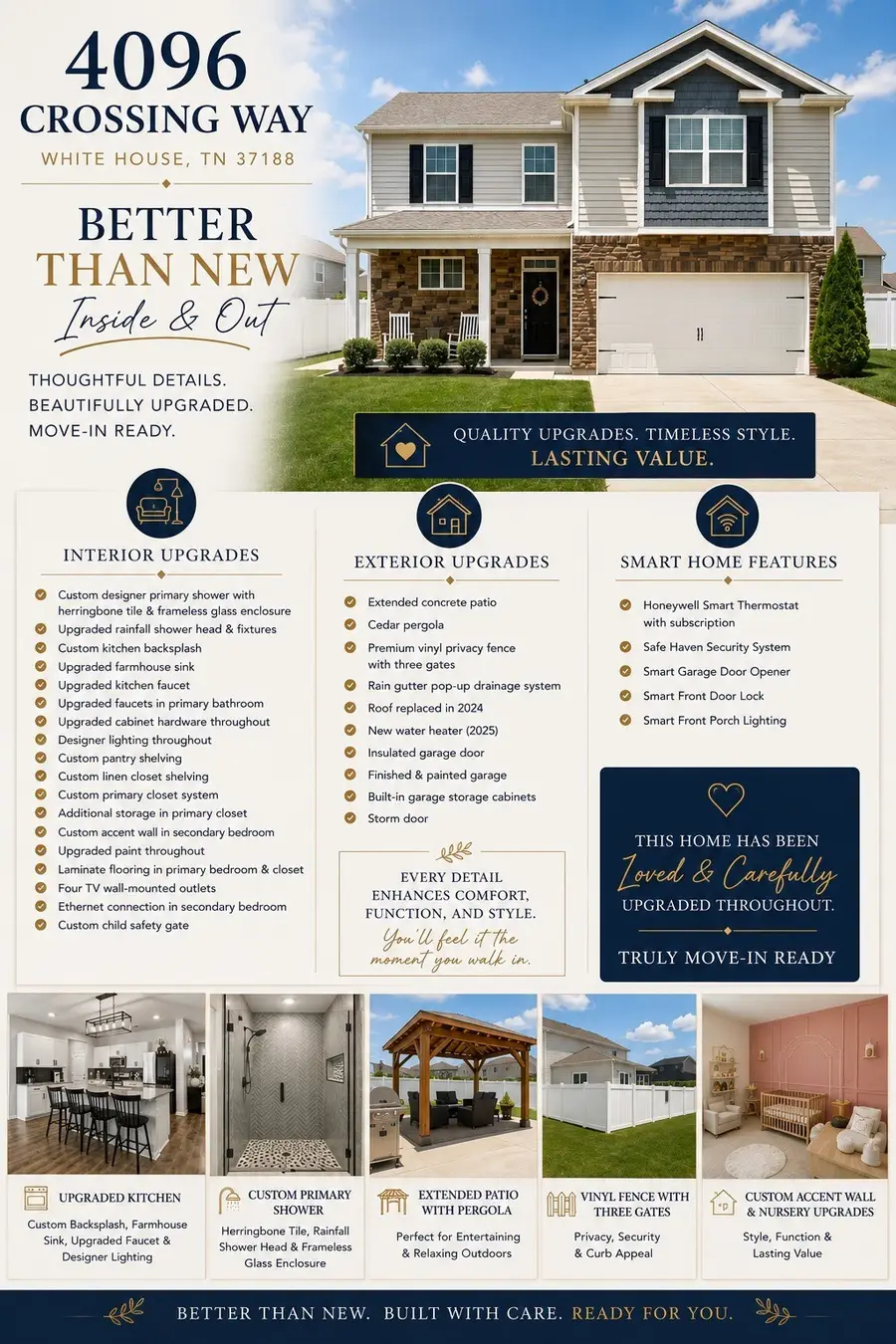 4096 Crossing Way, White House, TN 37188 - #2