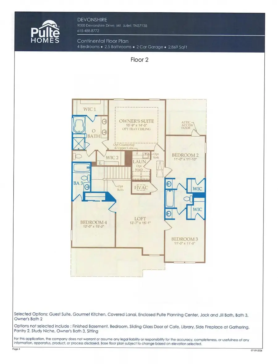 1201 Sydney Terrace, Mount Juliet, TN 37122 - #3