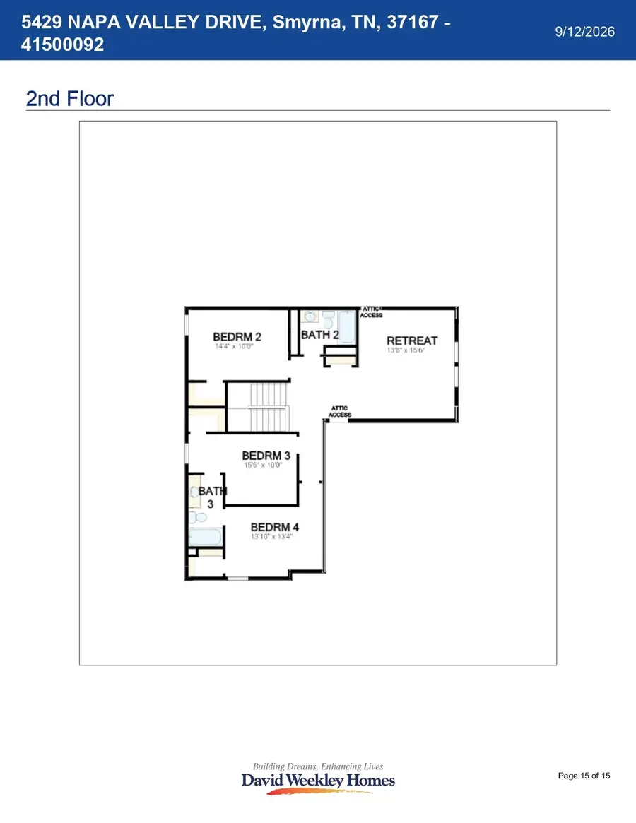 5429 Napa Valley Dr, Smyrna, TN 37167 - #3
