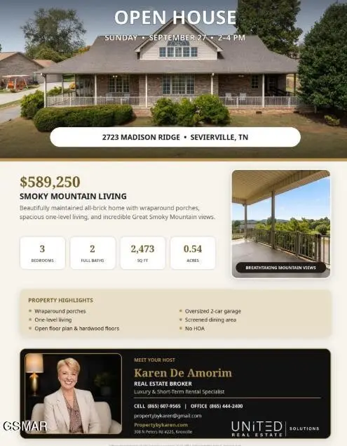 2723 Madison Ridge, Sevierville, TN 37876 - #2
