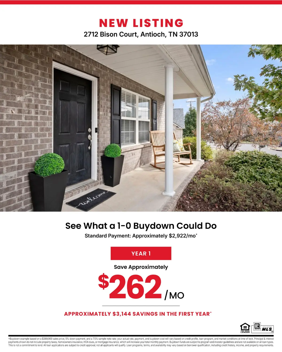 2712 Bison Ct, Cane Ridge, TN 37013 - #1