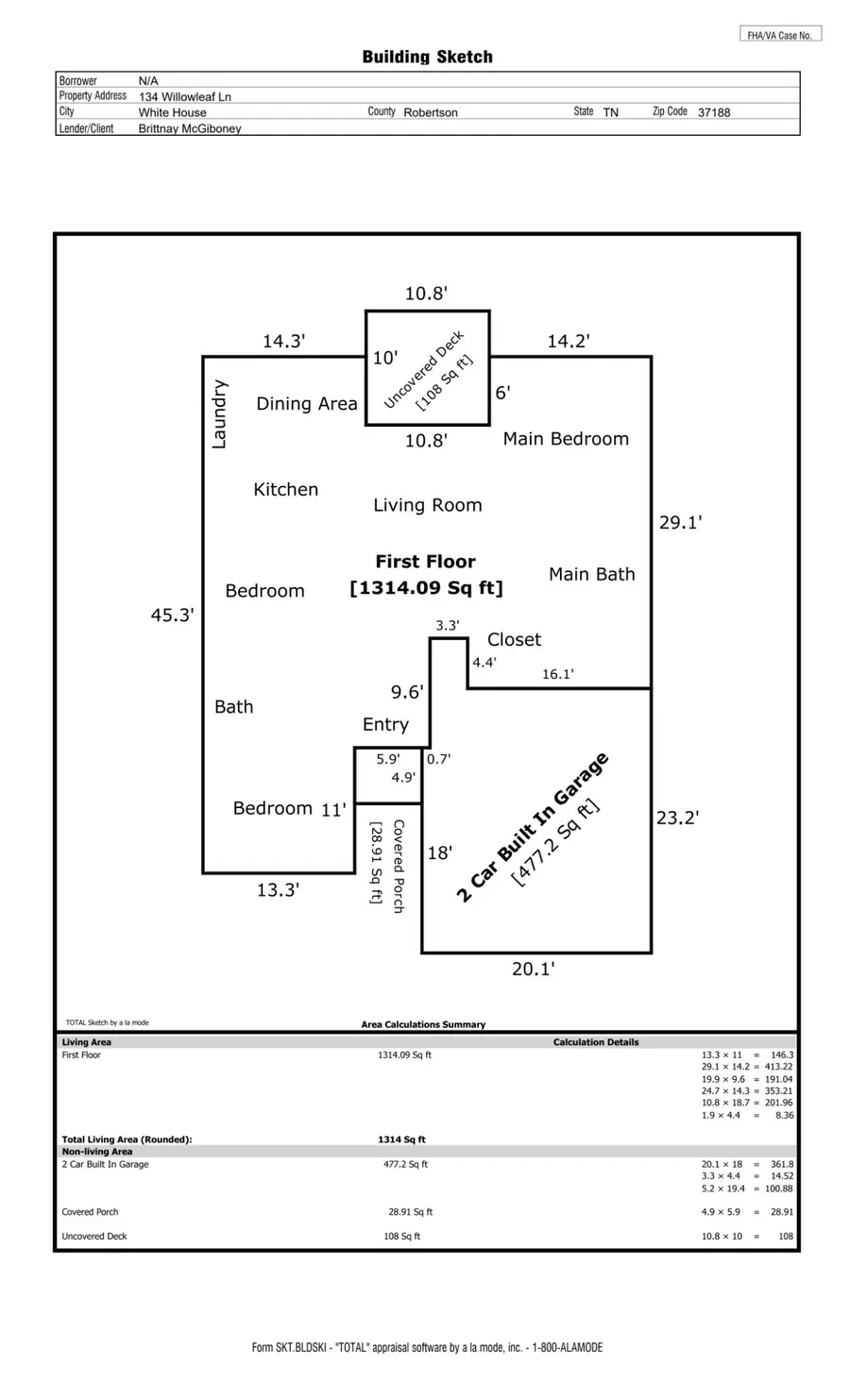 134 Willowleaf Ln, White House, TN 37188 - #3