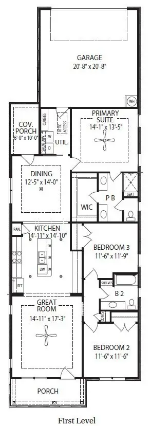 1823 Flatwaters St, Spring Hill, TN 37174 - #3