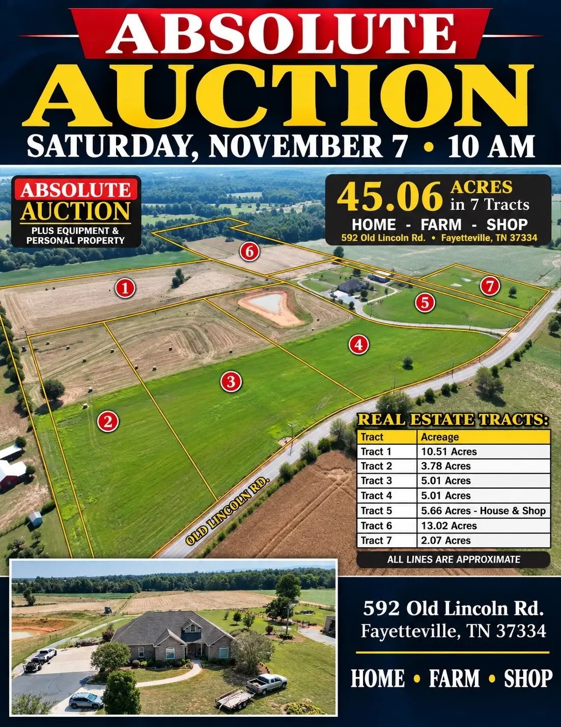 592 Old Lincoln Rd, Fayetteville, TN 37334 - #1